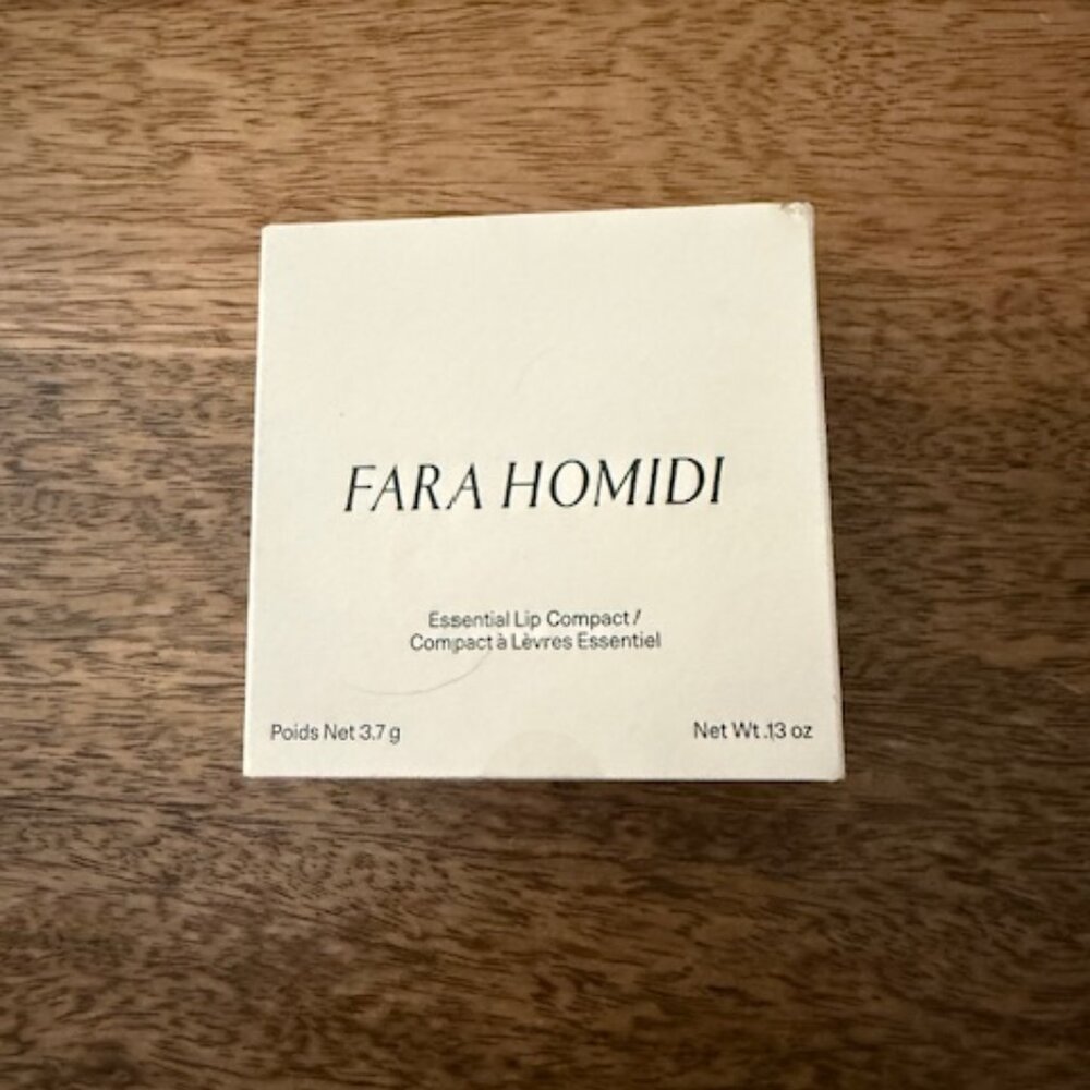 Fara Homidi Essential Lip Compact, Nude 2, New/Sealed Box